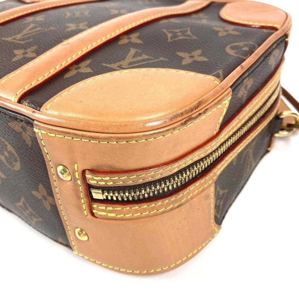LOUIS VUITTON Brown Monogram Canvas Shoulder Bag - Picture 6 of 16